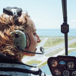 יומנה של טייסת - לימודי טיסה, שיעורי טיסה והתוצאה