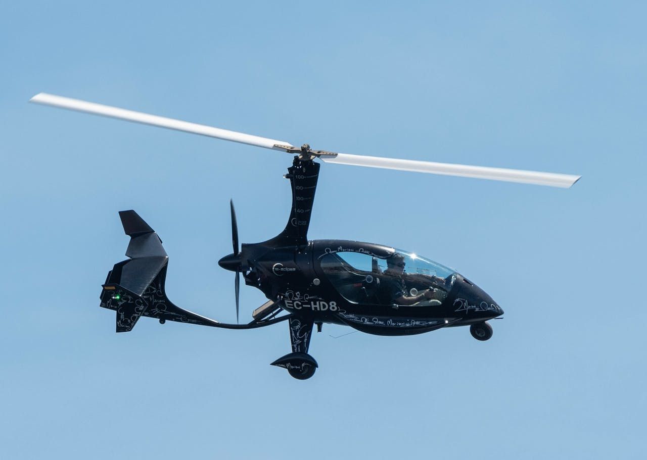 בין מטוס למסוק